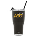 Collegiate Cruiser Tumbler with Flip Lid and Straw - Alabama State